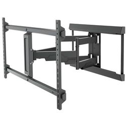 goobay TV-väggfäste för TV från 43 till 90 tum (109 – 229 cm), TV-hållare, max. 60 kg, helt rörlig (vridbar, lutbar, förskjutbar på sidan), 71216
