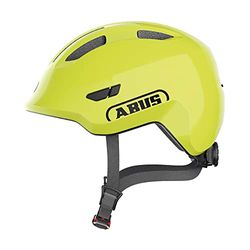 ABUS Casque pour enfants Smiley 3.0 - Casque de vélo avec ajustement profond, designs adaptés aux enfants & place pour une tresse - pour filles et garçons