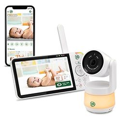 LeapFrog LF925HD Baby Monitor with Camera, 720p, Wi-FI, 5 inch HD Color Display, Smart Baby Monitors, Pan & Tilt/Swivel Camera and App, Monitor
