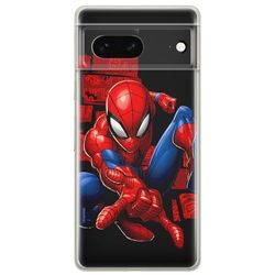 ERT GROUP etui na telefon Google PIXEL 7, case oryginalny i oficjalnie licencjonowany przez Marvel, wzór Spider Man 040, optymalnie dopasowane, plecki z TPU