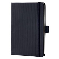 SIGEL CO131 Premium Notebook Vierkant, A6, Hardcover, Zwart - Conceptum