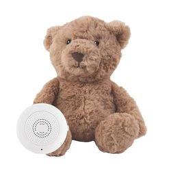 Flow Amsterdam - Peluche de sonido blanco recargable Lou l'Bear marrón