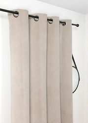 LINDER Rideau Obscurcissant Thermique et Isolant Alberta - 140x260cm - Beige
