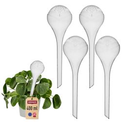 Browin 720923 bevattningskulor för växter, transparent, 4 st.