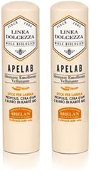 Helan, Apelab Stick, Burrocacao Naturale con Burro di Karitè BIO, Lip Balm Idratante e Riparatore contro Freddo e Sole, Emolliente, Balsamo Labbra Secche e Screpolate, 4 ml (Confezione da 2)
