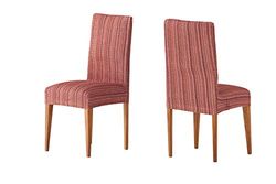 Martina Home Pack of 2 shades. Back 24x30x6 cm burgundy