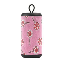 Music Sound - VERTICAL - Bluetooth-luidspreker - 5 Watt - Wireless - Play Time 4 uur - Bluetooth 5.0 - Roze