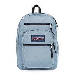 JanSport Big Student, Large Backpack, 40 L, 43 x 33 x 25 cm, 15in laptop compartment, Blue Dusk