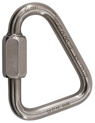 CAMP Unisex Delta Quick Link rostfritt 8 mm – polerad karbinhake, 8 mm