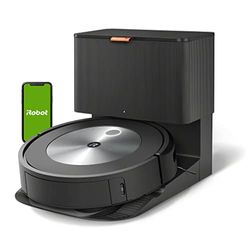 iRobot® Roomba® j7+-robotstofzuiger met wifi-verbinding met automatische vuilafvoer - Dubbele rubberen borstels voor alle vloertypen - Ideaal voor huisdieren