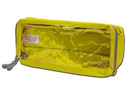 GIMA E4 - Funda rectangular larga con ventana, amarillo, 1