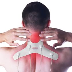 TensCare Ailment-Specific TENS & EMS Electrodes for Neck Pain Relief – High-Performance Adhesive Hydrogel, Reusable Up to 20 Times, Universal Compatibility – Safe & Effective for Neck Therapy