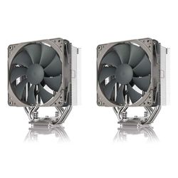 Noctua NH-U12S Redux, Dissipatore di Calore ad Alte Prestazioni con Ventola 120mm NF-P12 redux-1700 PWM (Grigio), per Computer desktop (Confezione da 2)