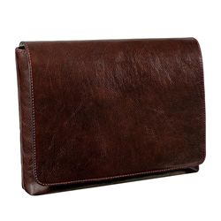Time Resistance Bolso Messenger de Cuero - Bolso Bandolera para Hombre - Maletín