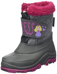 McKINLEY Garçon Unisex Kinder Teddy III Chaussure de Course sur Route, Grey Dark/Pink, 18 EU