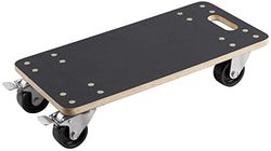 Metafranc Rolo de transporte com capacidade de carga, placa serigrafada, rodas PA rodas, rodas para móveis com travão, ajuda de transporte para mudanças, rodas para móveis, transporte de
