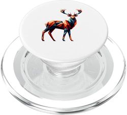 Origami Art Alce Ciervo Venado Reno PopSockets PopGrip para MagSafe