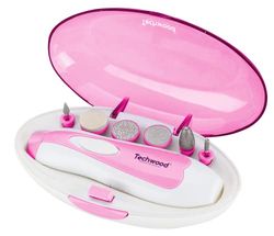 TECHWOOD TMA-58 Manicure Pedicure Set Pink