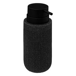 5five - distributore di sapone "onyx" 310ml grigio ardesia