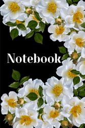 Composition Notebook College Ruled flower: Composition Notebook College Ruled: Elegant Vintage Aesthetic Botanical Illustration 6x9" 120 pages