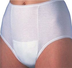 PERFORMANCE HEALTH Ladies Pants with Pad, X-Large (Hips 42-44"), White (Eligible for VAT relief in the UK), Dry Layer to Reduce Dampness