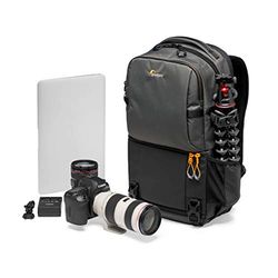 Lowepro Fastpack BP 250 AW III Zaino fotografico per Fotocamera Mirrorless, DSLR e Accessori, con Sistema QuickDoor Access, Tasca per Laptop da 13″, Grigio