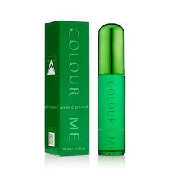 COLOUR ME Green Perfume for Men. Eau de Parfums 50ml , Luxury Fragrance - Mens Aftershave, Long Lasting Fragrance for Men by Milton-Lloyd