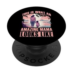 Así es como se ve una mamá increíble PopSockets PopGrip Adhesivo