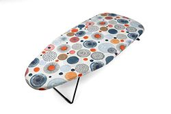 Jata HPLA5213 Planche à Repasser avec Surface 75 x 34 cm, Convient pour accrocher et occuper Peu d'espace, Housse en Coton, Multicolore