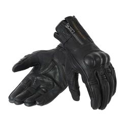 REBELHORN Hunter Lady läder motorcykelhandskar för kvinnor hardcover från handled perforering av fingerområden anatomisk design pekskärm vänliga kuddar – RH-GLV-Hunter_01_DM