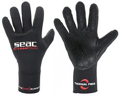 SEAC Dry Seal, Guanti in Neoprene Superstretch Unisex Adulto, 5mm, XXL
