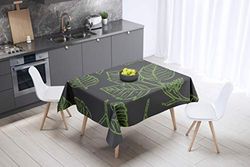 Bonamaison Kitchen Decoration, Tablecloth, 140cm x 140cm - Designed and Manufactured in Turkey