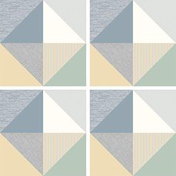 AG Design SS 3865 Stickers tegelstickers, muurstickers, Colorful, 30 x 30 cm