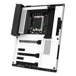 NZXT N7 Z790 Motherboard - N7-Z79XT-W1 - Chipset Intel Z790 (Compatible con CPUs de 12, 13 y 14 generación) - Placa base ATX para juegos - Escudo de E/S integrado - Conexión WiFi 6E -Bluetooth- Blanco