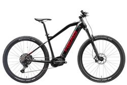 HEAD Lagos 2.0, Mountain Bike elettrica Unisex Adulto, Nero/Rosso, 55