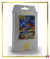 Reshiram och Charize-GX 20/214 - Ultraboost X Sun & Moon 10 Alliance Ofelbar - set med 10 franska Pokémon-kort