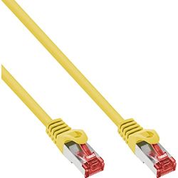 InLine® 76122Y S/FTP Patch Cable 250 MHz PVC CCA Patch Cable – Yellow