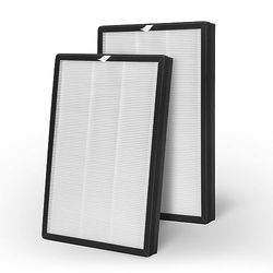 GoKBNY APH260 Lot de 2 filtres de rechange HEPA compatibles avec purificateur Pure Morning APH260, également compatible avec purificateur WiFi Pure Morning APH320, système de filtre 3 en 1
