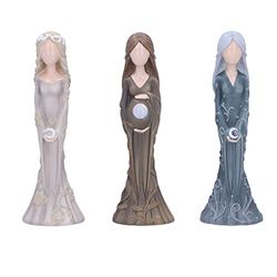 Nemesis Now Aspekty figurek Maiden, matki i Crone, wielokolorowe, 15 cm
