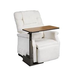Drive Devilbiss Left Hand Sided Over Chair / Recliner Table
