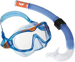AQUALUNG Combo Mix Duikmasker + snorkel voor duiken, watersport en snorkelen, voor kinderen vanaf 4 jaar, met uv-bescherming, siliconen afdichting en condensvrije glazen, voor jongens en meisjes
