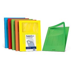 Favini Folder con finestra Papel Azul - Carpeta (Papel, Azul, A4, 220 mm, 310 mm)