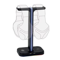Konix Support de casque rétroéclairé FFF