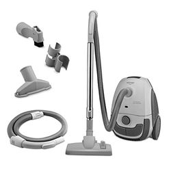 Zelmer ZVC221 Cilinder Vacuum, Material del Tubo: Metal Ruedas: Plástico, Gris