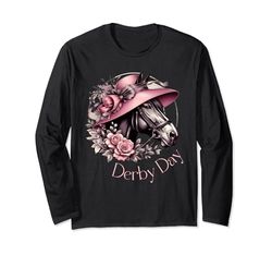 Cappello da corsa di cavalli Cute Horse 150th Derby Day 2024 Maglia a Manica