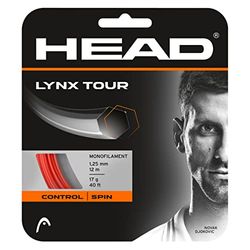 HEAD Lynx Tour Tennissträng, unisex, vuxen, orange, 1,20 mm/18 g