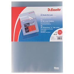 Esselte 392583000 sobre, 25 unidades, A4, transparente