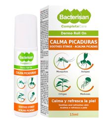 BACTERISAN Dermo Roll On, Calma Picaduras De Insectos, Alivia El Picor Y Calma La Piel, Efecto Refrescante Post-picadura, Apto Para Niños Y Adultos 15 Ml