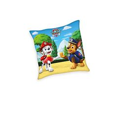 Herding Paw Patrol Coussin Décoratif, Polyester, Multicolore, 1 Unité (Lot de 1)