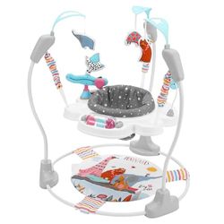 VEVOR Hamaca para Bebé, Centro de Actividades para Bebés de 6 Meses en Adelante con Rotación de 360° Altura Ajustable con Juguetes de Desarrollo, Luces y Sonidos Musicales, 870 x 870 x 930 mm ± 20 mm